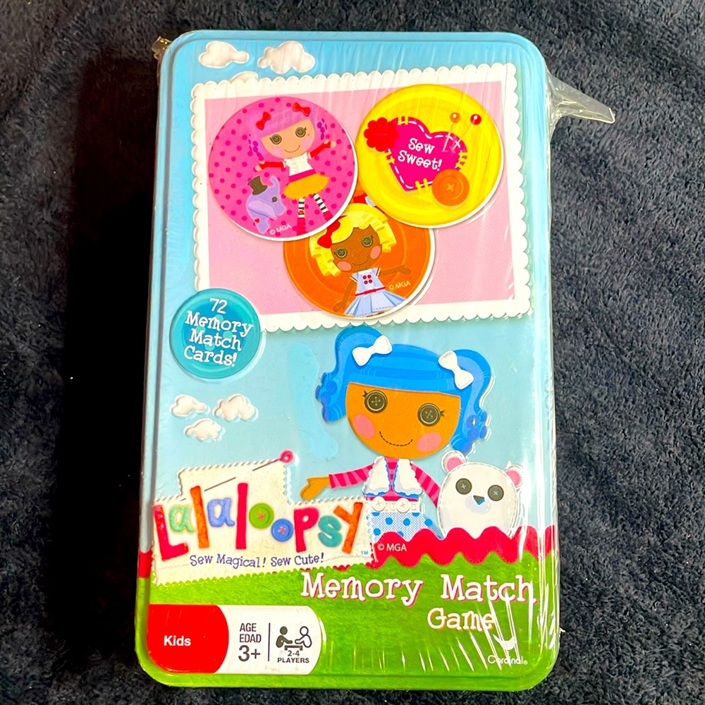 Lalaloopsy - Sew Magical! Sew Cute! Sew Sweet! Retro, 72 Card Memory Match Game.